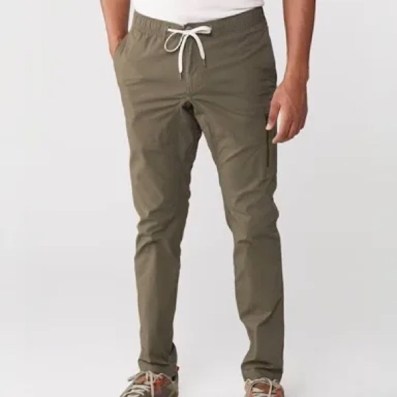 Men's Vuori Ripstop Olive climber Pants L - Picture 1 of 5
